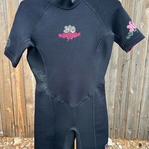 HO Women's Black 3mm Shortie Neoprene Wetsuit